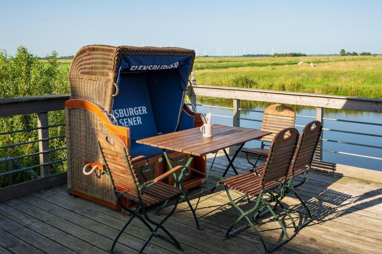 Nordsee-Hotel Arlau-Schleuse Hattstedtermarsch Exteriör bild