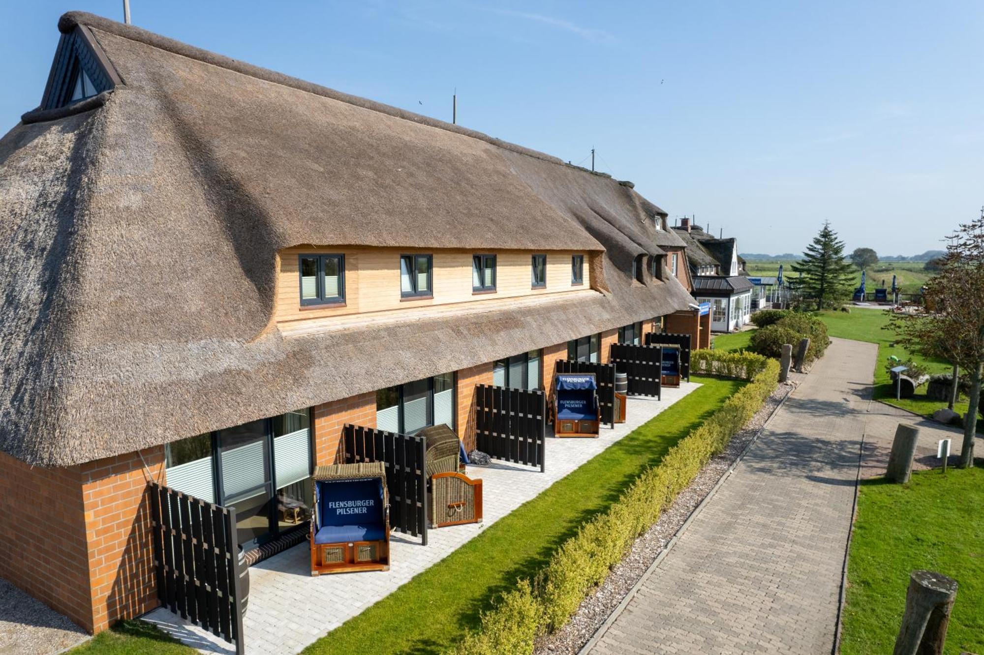 Nordsee-Hotel Arlau-Schleuse Hattstedtermarsch Exteriör bild