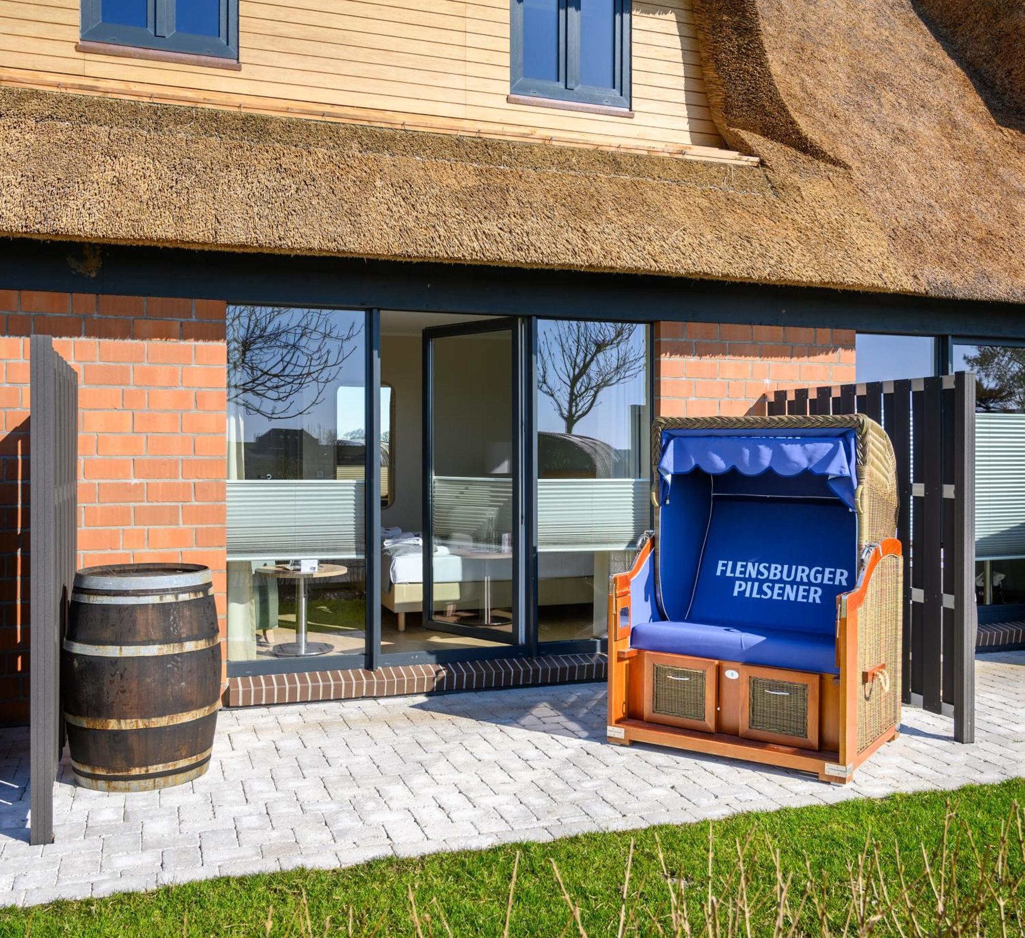 Nordsee-Hotel Arlau-Schleuse Hattstedtermarsch Exteriör bild